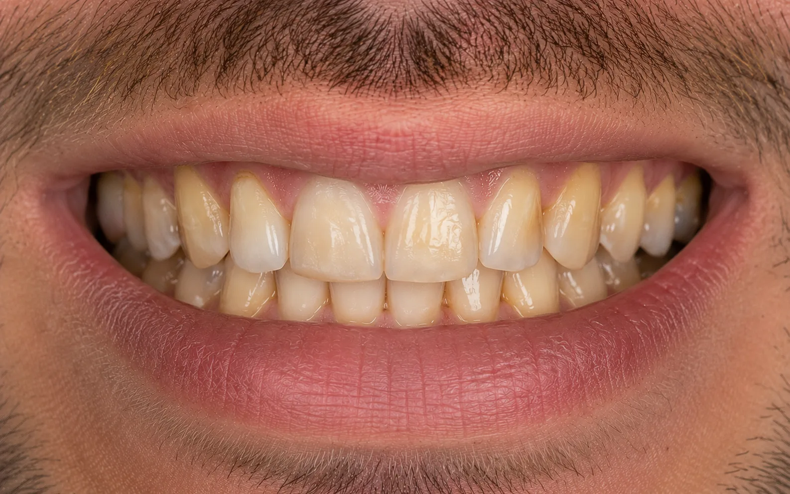 Teeth Whitening before treatment